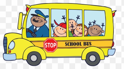 School Bus Clip Art For Kids Free - School Bus Clipart Emoji,Short Bus Emoji