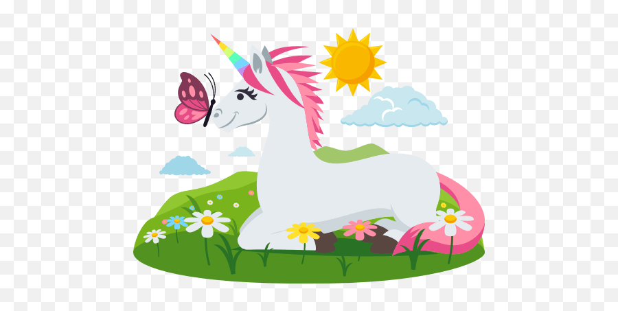 Spring Fling By Emojione By Joypixels Inc - Unicorn,Passover Emoji