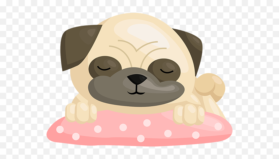 Pug Emoji Stickers - Decoração De Festa Pug,Pug Emojis