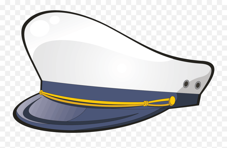 Captain Hat Clipart - Transparent Background Captain Hat Clipart Emoji,Captain Hat Emoji