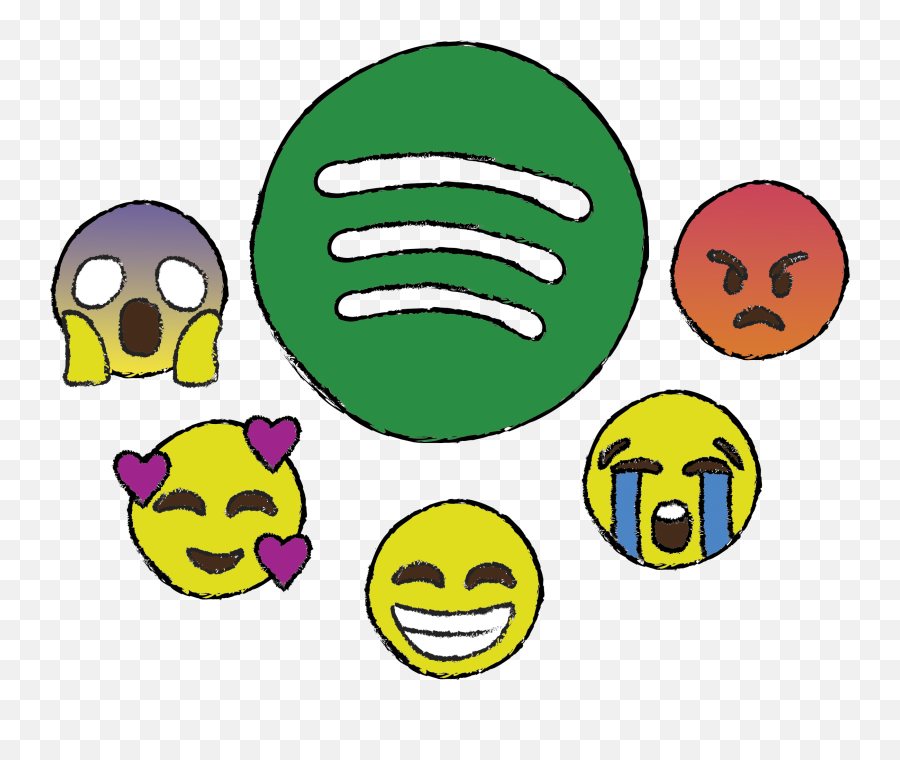 Spotify Tracks Moods Activities With Big Data U2013 The - Happy Emoji,Iphone Emoticon Songs