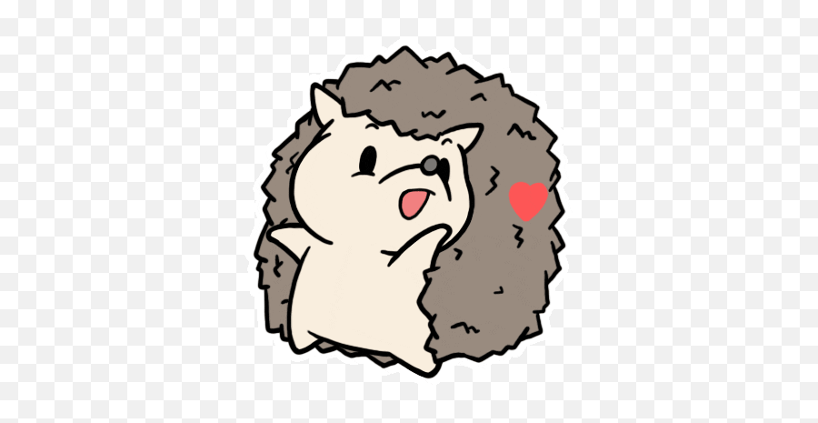 Pin De Fátima Nora En Frases Com Animação Ositos Bonitos - Love You Hedgehog Gif Emoji,Tsundere Emoticons