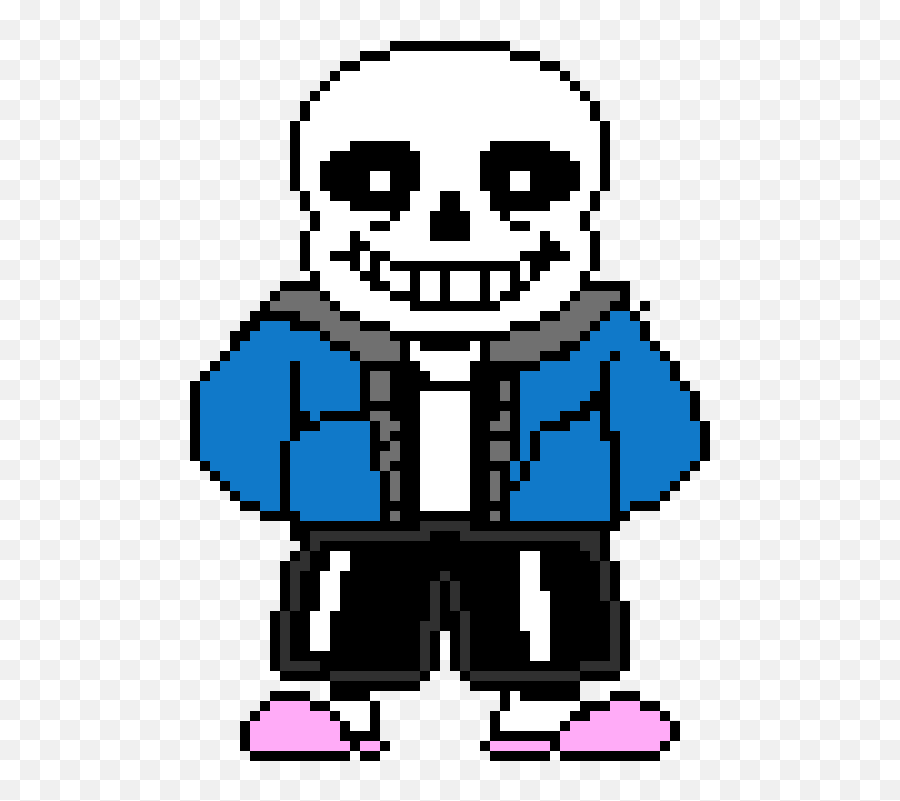 Town Graffiti Wal - Undertale Sans Pixel Art Emoji,._. Emoji