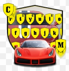 Red Car Racing Keyboard Theme - Automotive Paint Emoji,Pictures Of Samart Emojis