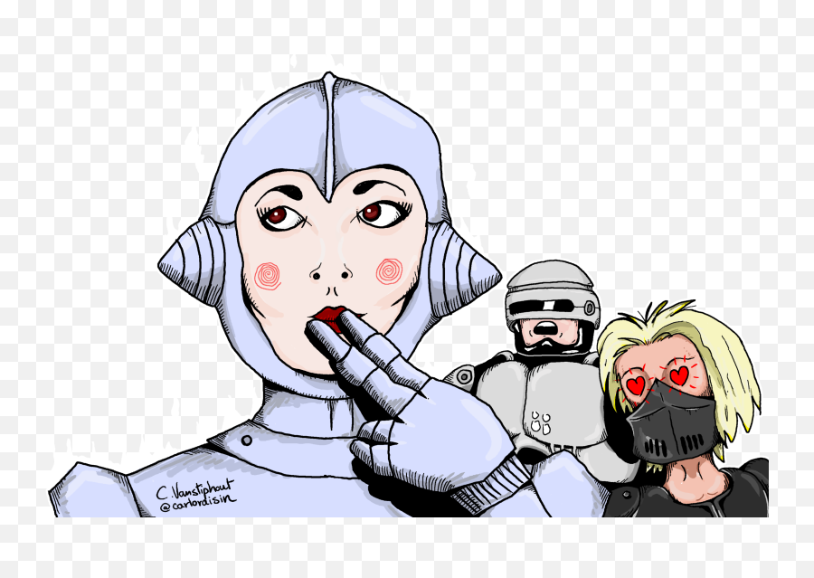 Female Robocop Rip Emoji,Why Did Robocop Have No Emotion
