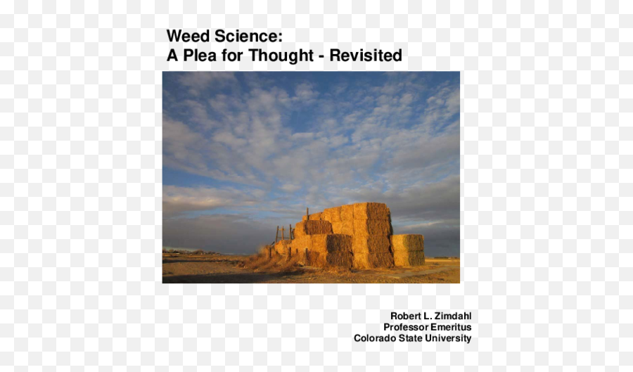 Pdf Weed Science A Plea For Thought - Revisited Zoran Archaeological Site Emoji,In A Glass Case Of Emotion Upchurch