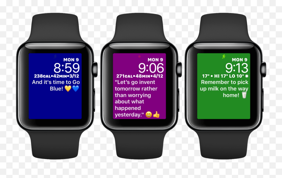 Customize Your Apple Watch With Custom Faces Watchaware - Can Apple Watch Track Steps Emoji,Personalized Emoji