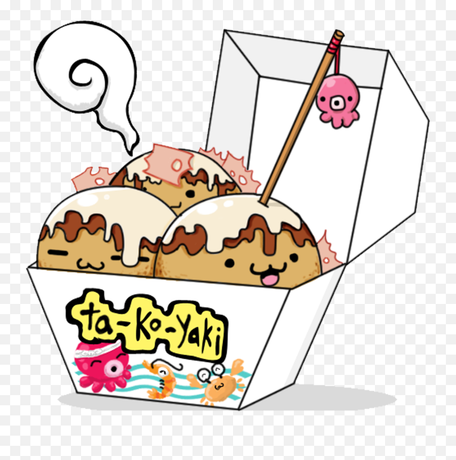 Takoyaki - Takoyaki Emoji,Dino Nuggets Emoji
