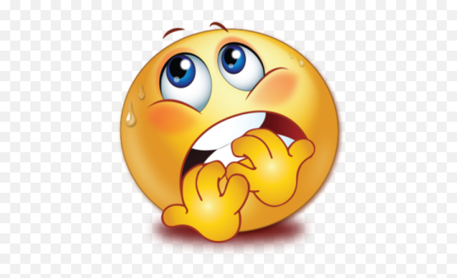 Chicken Clipart Emoji - Scared Emoji Png,Chicken Emoticons For Facebook