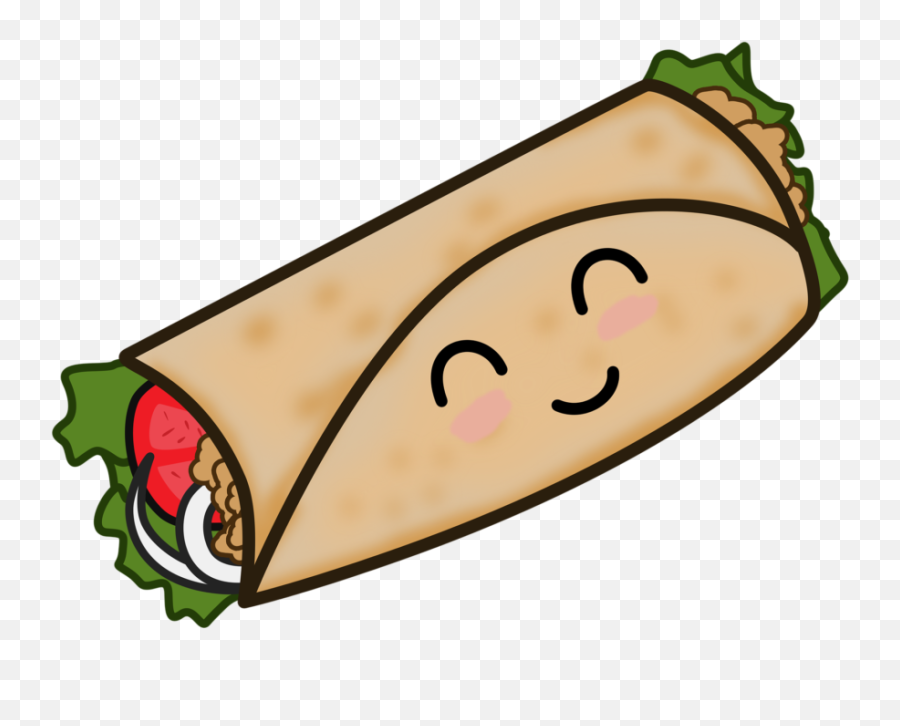 Dibujos Kawaii - Planeta Kawaii Burrito Clipart Emoji,Dibujos De Todos Los Emojis