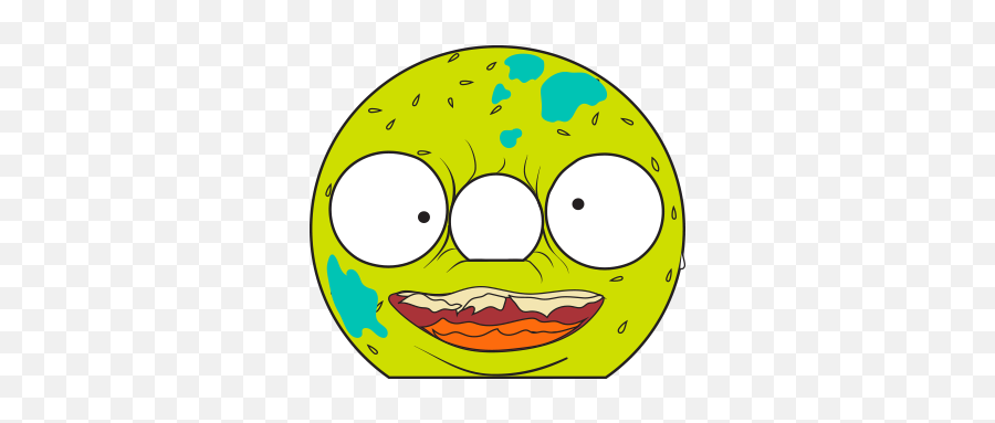 The - Grossery Gang Barf Bagel Emoji,Unikitty Emoticon
