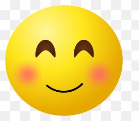 Smiley Face Smile - Wide Grin Emoji,Emoticon Cheek Puff