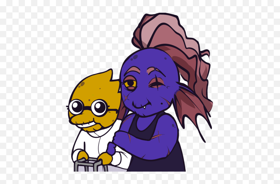 Alphyne Enthusiast Bluestringsclub Twitter - Fictional Character Emoji,Undertale Emoticons Undyne