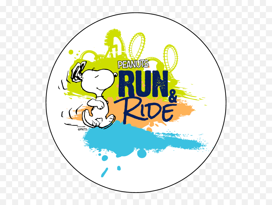 Runandride Swag - Cedar Point Run And Ride Medal 2020 Emoji,Get Snoopy Emoticons