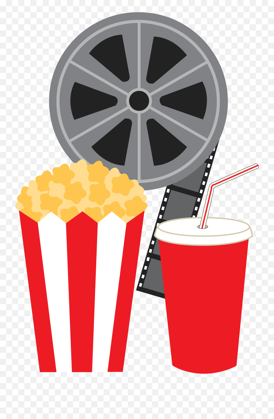 Free Free Popcorn Clipart Download - Movie And Popcorn Clipart Emoji,Eating Popcorn Emoticon