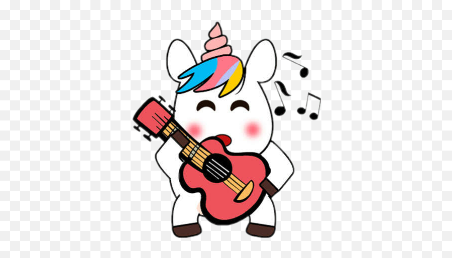 Ukulele Sticker Challenge - Girly Emoji,Ukulele Anime Emojis