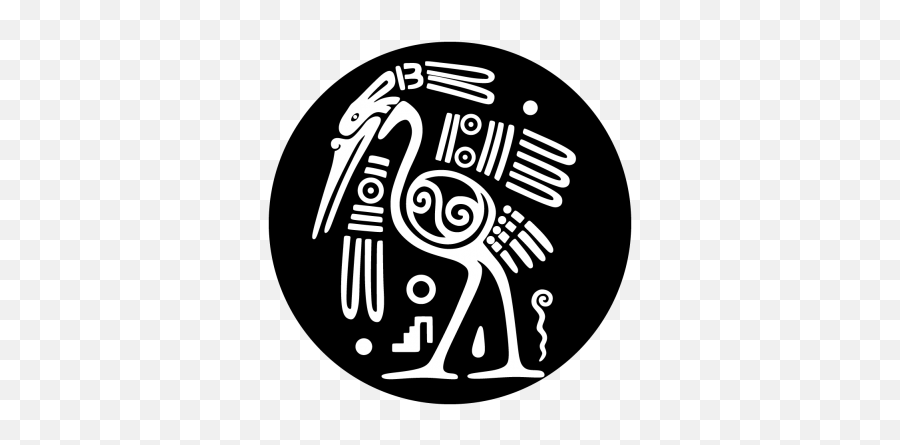 Aztec Bird Gobo - Aztec Bird Emoji,Facebook Emoticons Flipping The Bird
