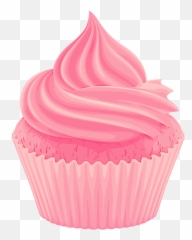 Cupcake Magdalena Pink Rosado Sticker Emoji,Cupcake Themes Emojis