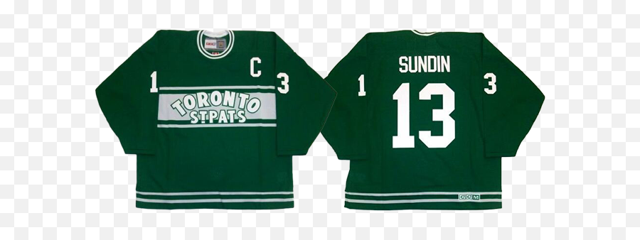 Worst To First Jerseys Toronto Maple Leafs Hockey By Design - Toronto St Pats Jersey Emoji,Emoji Baseball Jersey