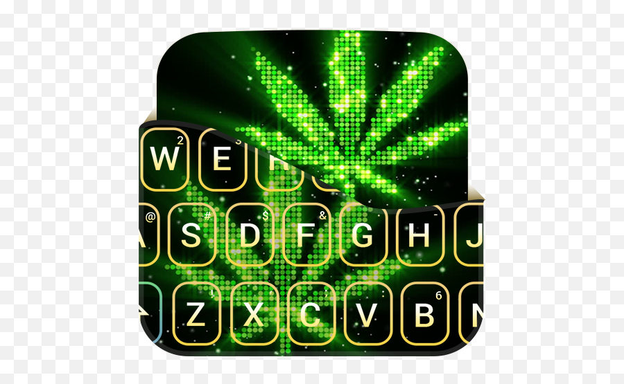 Weed Rasta Keyboard Theme - Weed Reggae Keyboard Hemp Emoji,Pot Leaf Emoji