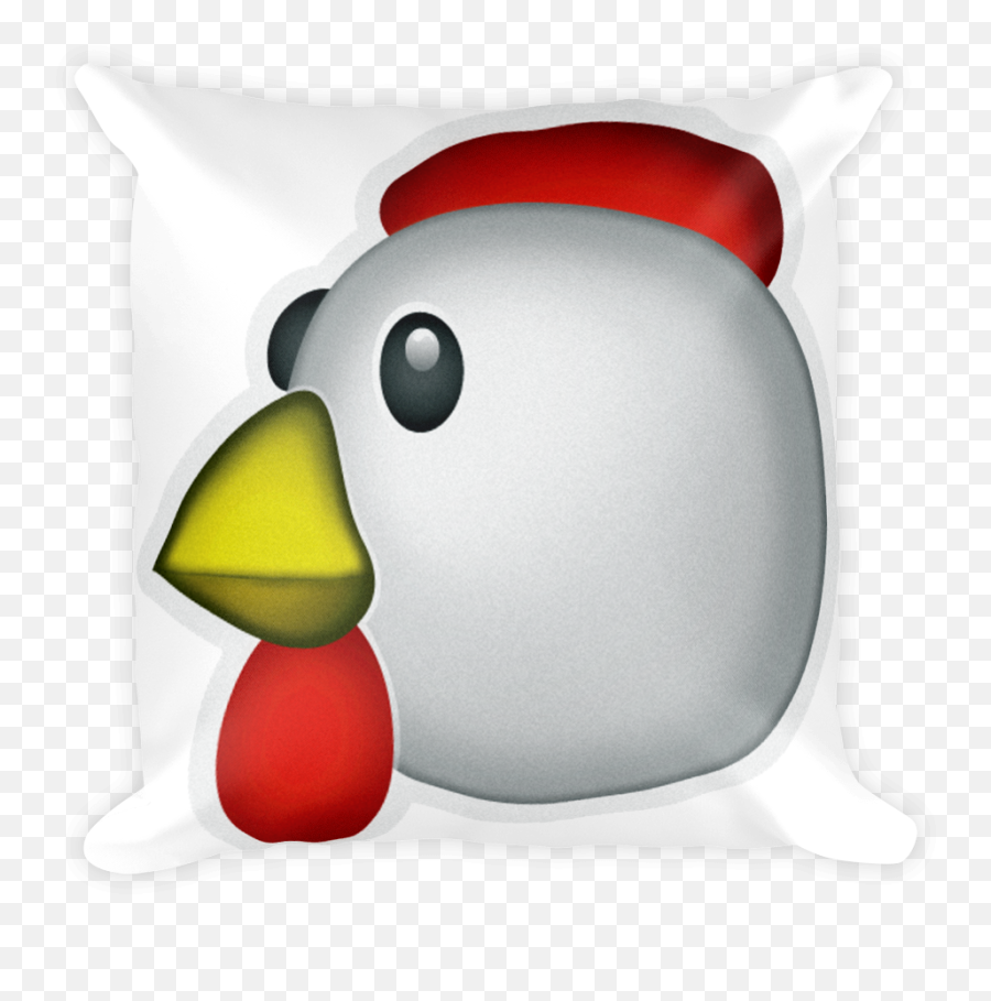 Clipart Chicken Emoji Clipart Chicken Emoji Transparent - Emoji De Galinha Png,Emoji Pillow