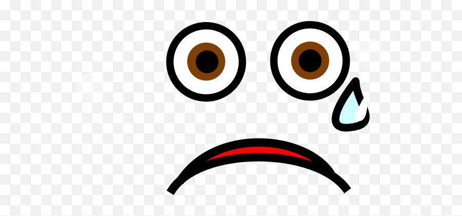 Sad Face Clip Art At Clkercom - Vector Clip Art Online Emoji,Sad Emoticon Clip Art