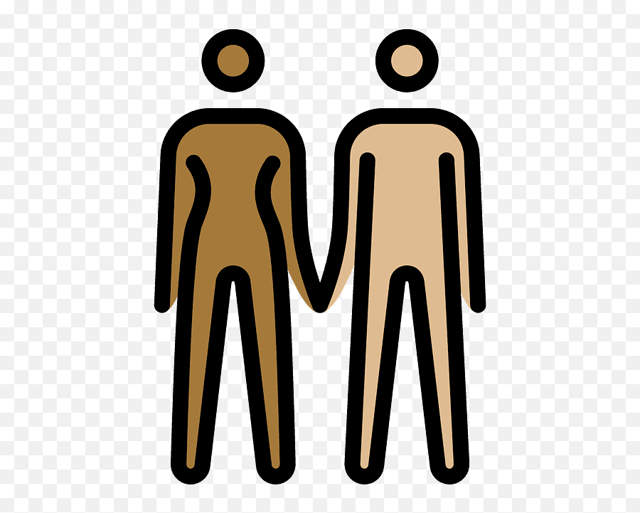 Woman And Man Holding Hands Emoji Clipart Free Download,Download Text Emojis For Hauei