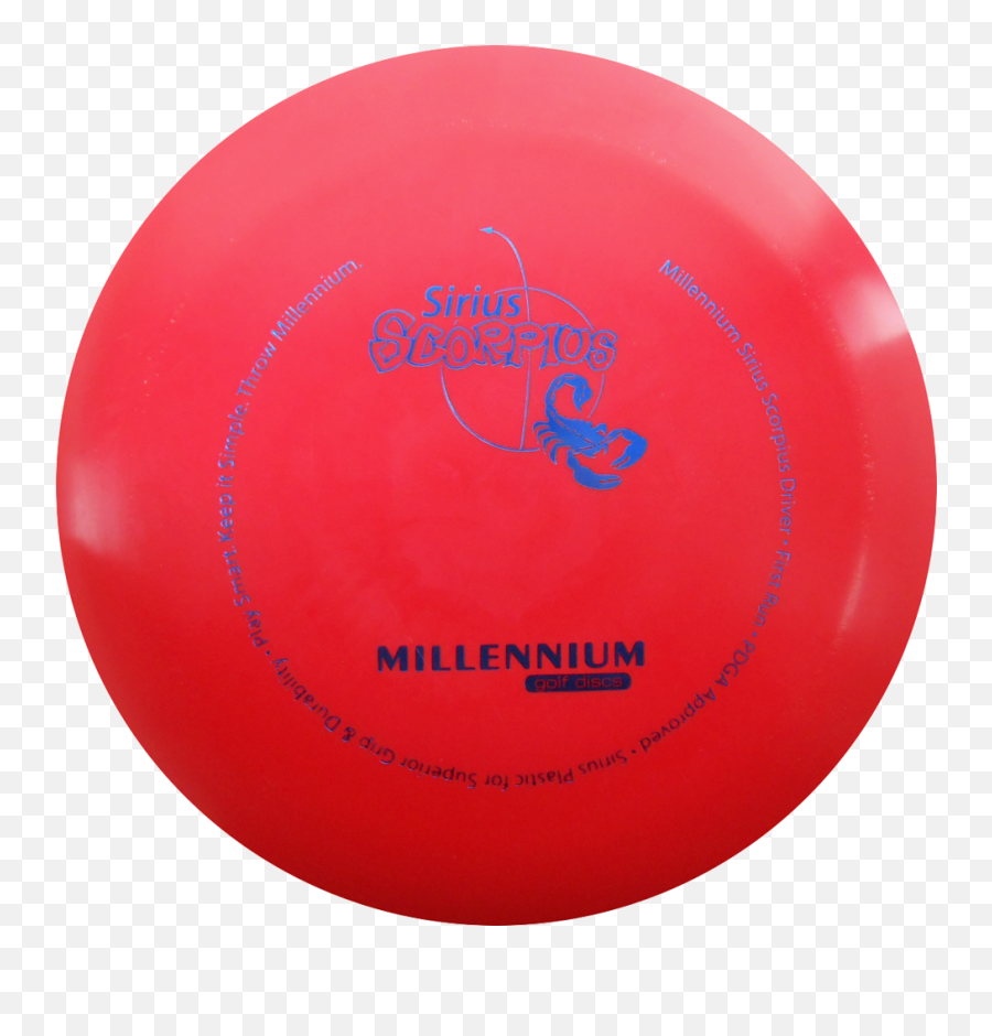 Millennium Sirius Scorpius Distance Driver Golf Disc Colors May Vary Emoji,Scorpio Emoji