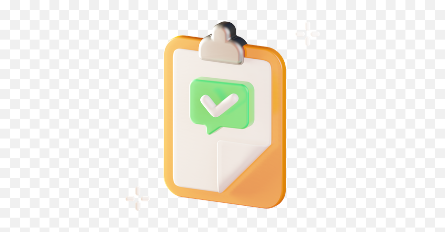 Premium Checklist 3d Illustration Download In Png Obj Or Emoji,Greencheck Emoji