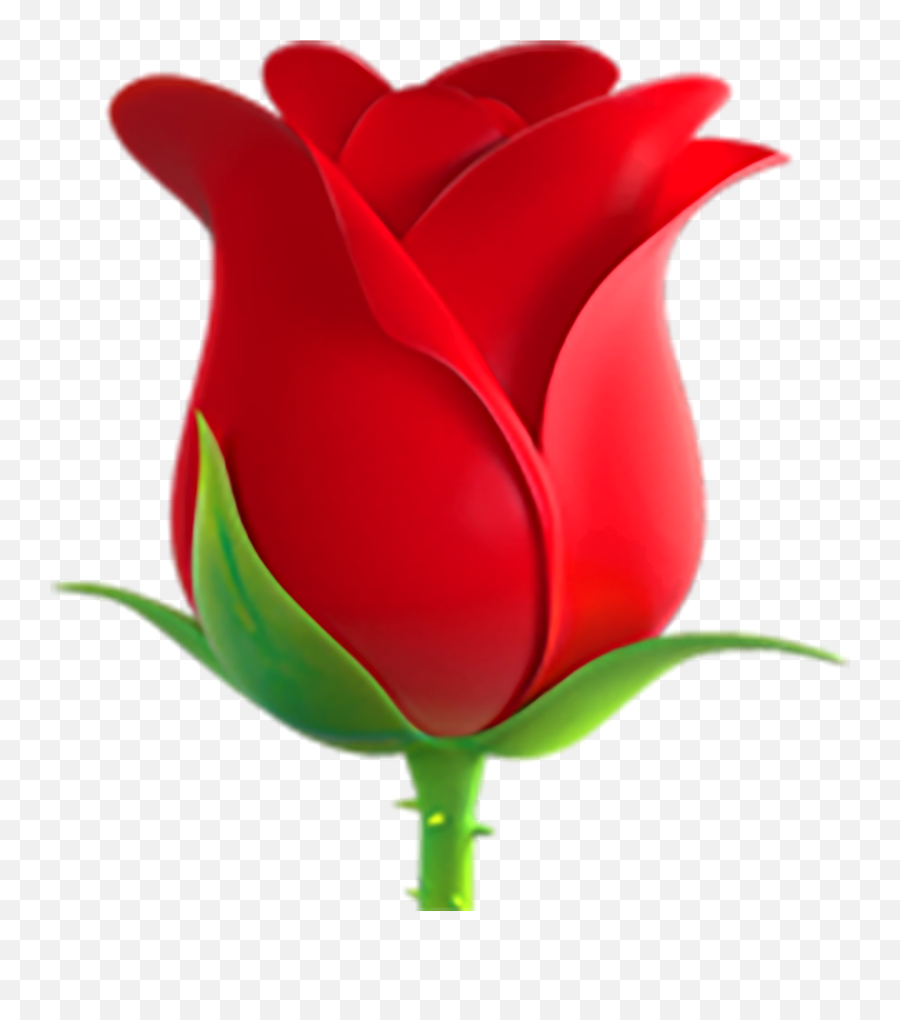 Emoji Rose Flower Redflower Red Sticker By Chloe2915,Up Red Emoji