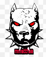The Most Edited - Pitbull With Spiked Collar Decal Emoji,Emoji Ovie