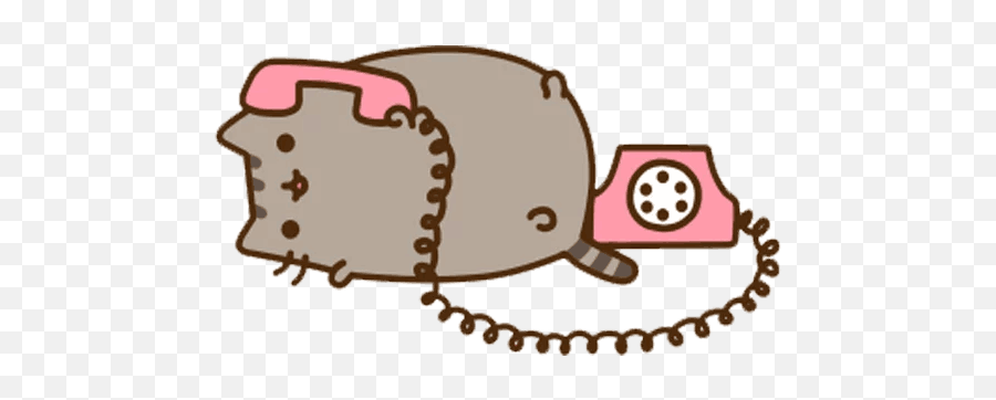 Download Free Mammal Area Pusheen Telephone Iphone Download - Pusheen On The Phone Emoji,Telephone Emoji