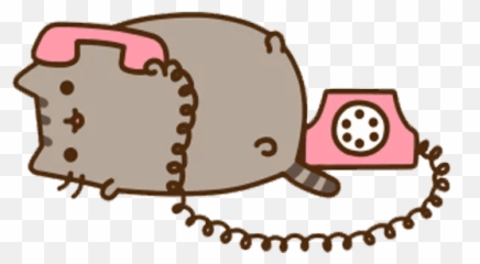 Download Free Mammal Area Pusheen Telephone Iphone Download - Pusheen On The Phone Emoji,Telephone Emoji