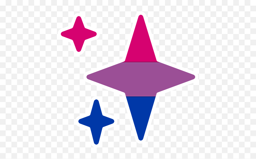Bisexual Emojis - Dot,Bisexual Flag Emoji