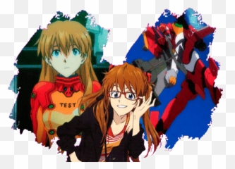 Evangelion Stickers For Android Ios - Evangelion Asuka Gif Transparent Emoji,Evangelion Emoji