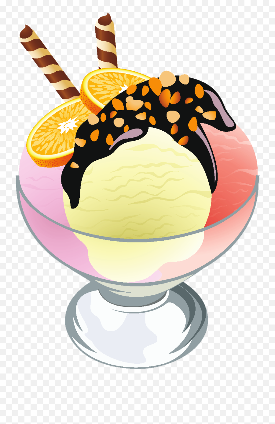 Ice Cream Sundae Transparent Picture 5 - Cup Ice Cream Vector Emoji,Emoji Ice Cream Sundae