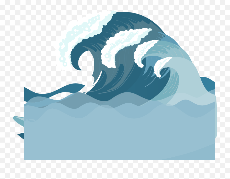 Wind Wave Energy - Wave Energy Png Clipart Full Size Wave Drawing Transparent Background Emoji,Ocean Wave Emoji