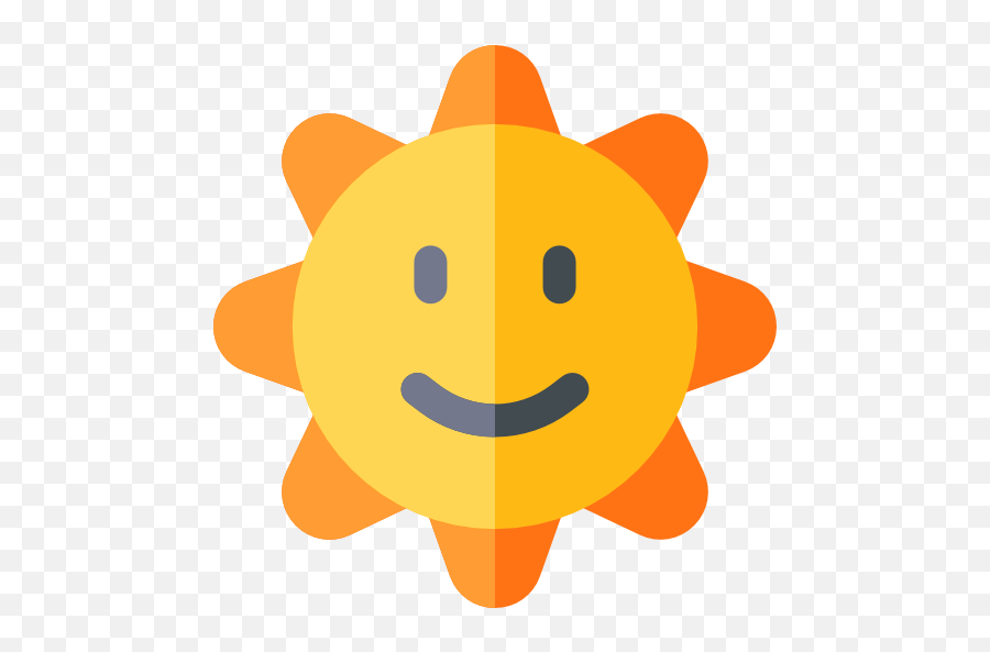 Sun Icon - Happy Emoji,Baby Mon Skype Emoticon