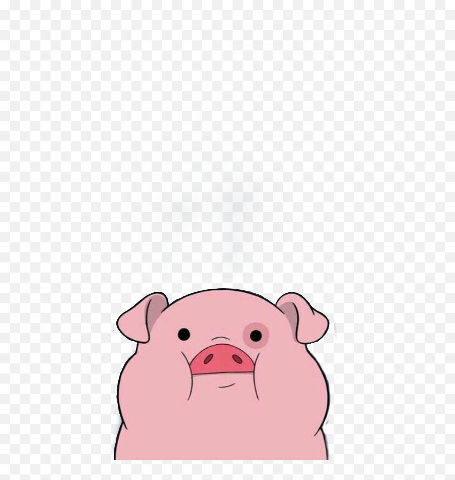 The Most Edited Cerdito Picsart - Cabeza De Pato De Gravity Falls Emoji,Pig Kawaii Emoticon