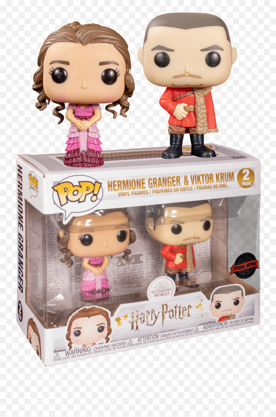 Funko Pop Vinyl Harry Potter Yule Ball - Funko Pop Hermione Y Viktor Emoji,Emoji Movie Happy ,eal