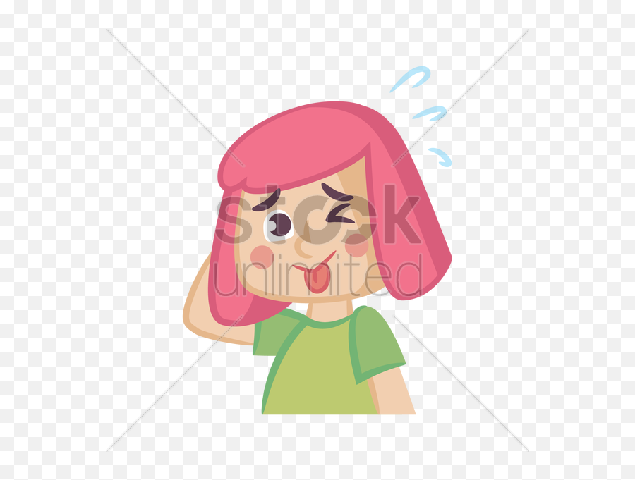 Embarrassed Group Cartoon Girl - Embarrassment Clipart Feeling Embarrassed Emoji,Embarrassed Emoji Android