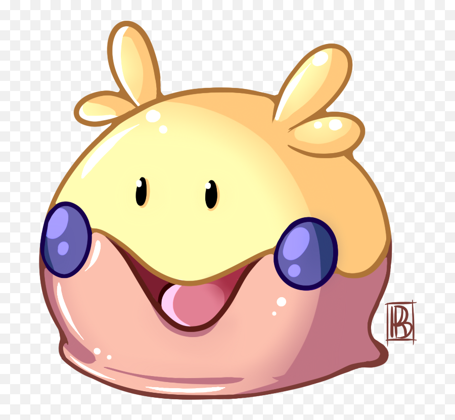 I Drew One Of My Favorite Shinies - Goomy Pokemon Happy Emoji,Cards Emoticon Shortcuts