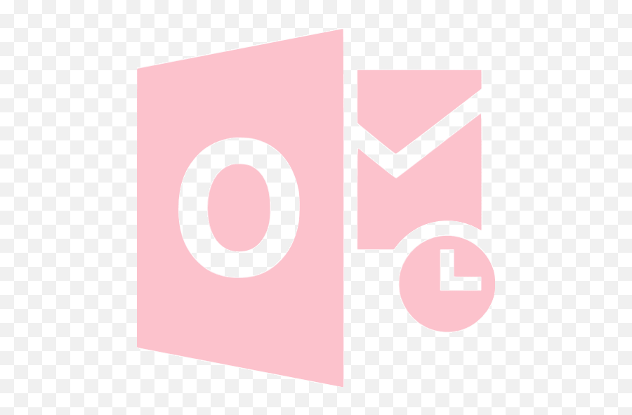 Pink Outlook Icon - Outlook Icon Gold Emoji,Emoticon Christmas Tree For Outlook