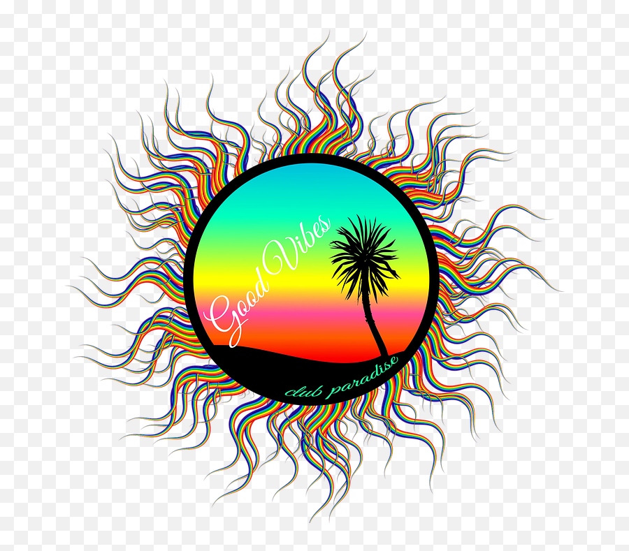 Art Palm Tree Sunset Ocean - Sunset Palm Tree Beach Logo Emoji,Emotion Art Trees