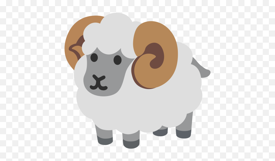 Ram Emoji - Sheep Emoji,Sheep Emoji