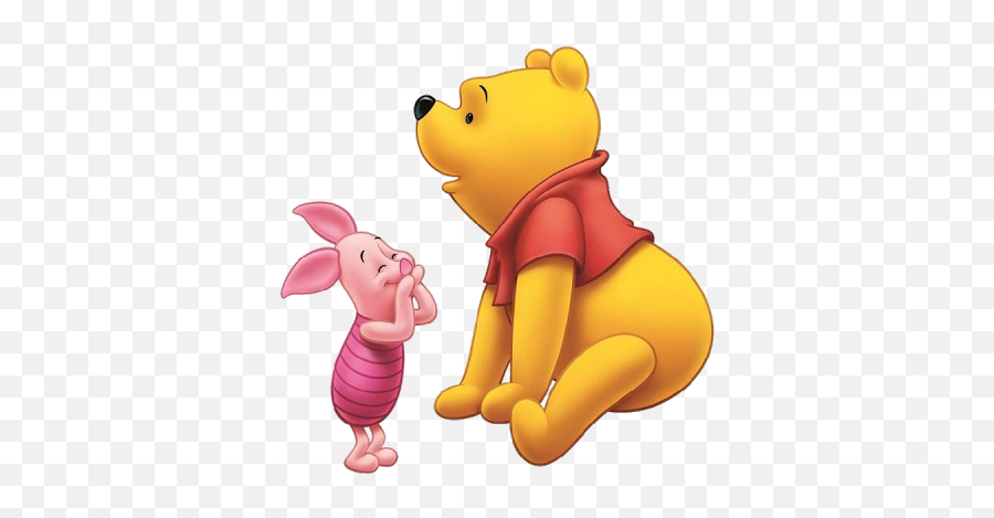 Piglet Pooh - Side Of Winnie The Pooh Emoji,Piglet From Winnie The Poo Emojis