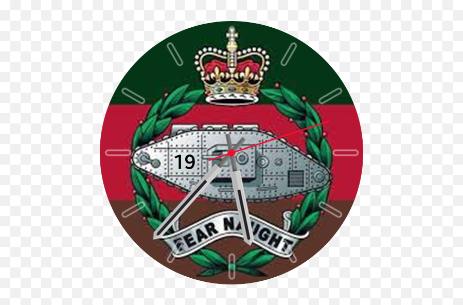 Uk U2013 Watchfaces For Smart Watches - Royal Tank Regiment Crest Emoji,British Flag Tennis Racket Ball Guess The Emoji