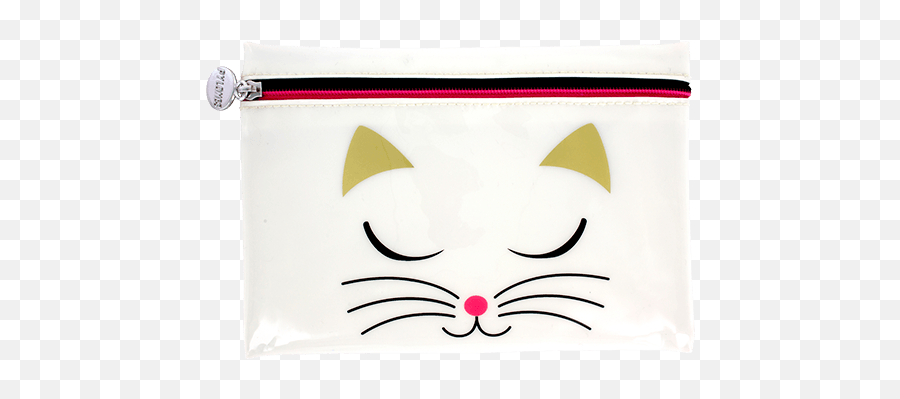 Cosmetic Bag - Akademik Fish Pylones Cat Emoji,Cat Fish Emoji