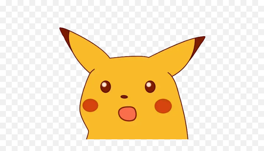 Pokémon Go Indaiatuba 20 Whatsapp Stickers - Stickers Cloud Surprised Pikachu Sticker Emoji,Emoticon Sorprendido Whatsapp Png