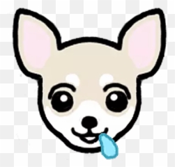 Chihuahua - Kostenlose Chihuahua Sticker Whatsapp Emoji,Chihuahua Emoticon